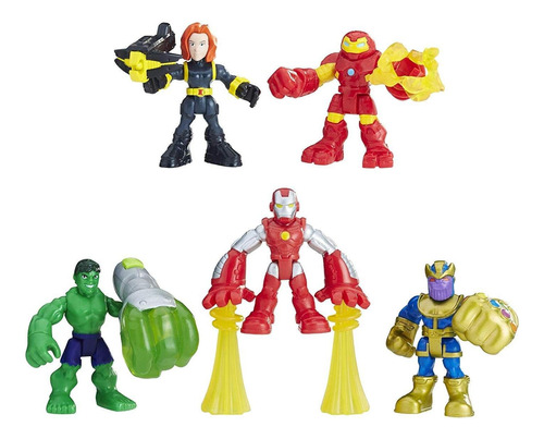 Juego De Figuras De Marvel Super Hero Adventures