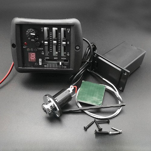 Pickup Eq 4 Bandas Eq Piezo Pickup And Volume