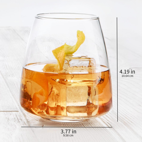 Juego De 6 Copas De Vino Apilables Sin Tallo De Libbey, Jueg