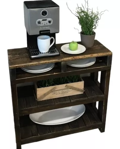 Mueble Para Estacion De Cafe Rustico Toronto Iii