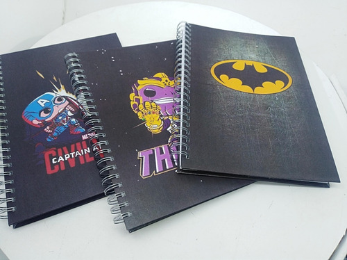 Imagen 5 de 9 de Cuadernos Tapa Dura Estilo Funko Pop Tamaño A4