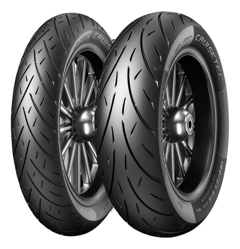Pneu Cruisetec Metzeler 130/60b19 + 180/65b16 Moto