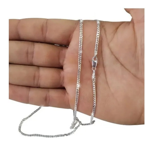 Imagem 4 de 8 de Conjunto Prata 925 Corrente E Pulseira Grumet 2,5 Mm 60cm