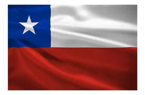 Bandera Chilena Grande Para Fechas Patrias De Chile 200x300