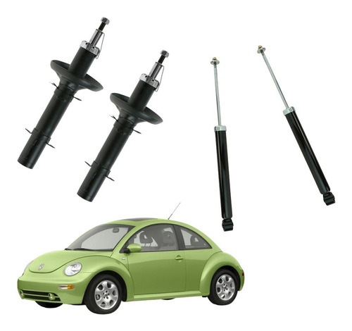 Kit Amortiguadores Volkswagen Beetle 1998 - 2010 Calidad