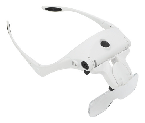 Lupas Para Diadema Con Carga Usb, 5 Lentes, 1,0 X 1,5x