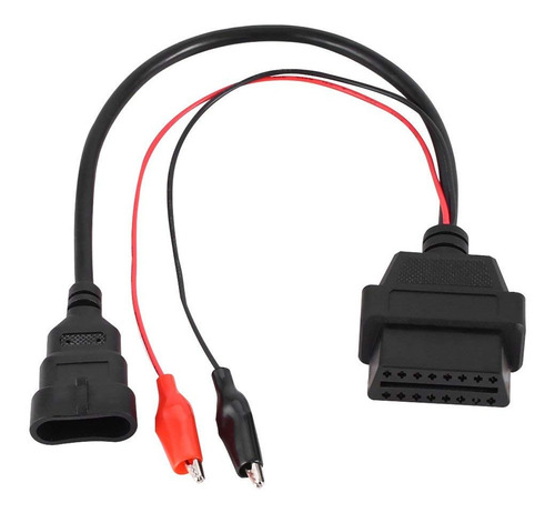 Adaptador Obd2 Fiat 16 Pin A 3 Pin Escaner 16p 3p Obdii Emn