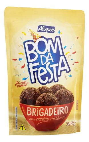 Brigadeiro Alispec Bom da Festa Sachê 385g