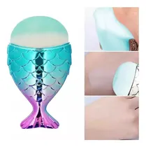 Comprar Brocha Cola De Pez Para Polvillo De Uñas Esculp Y Maquillaje