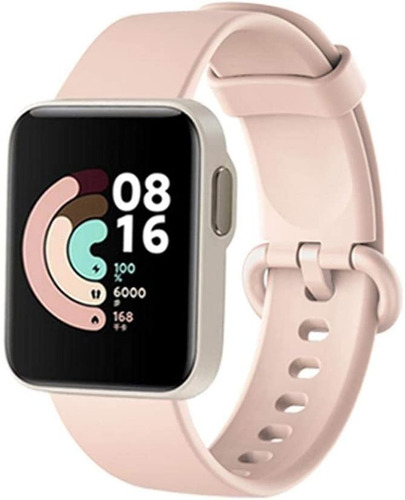 Combo Deportivo De Correa + Case Para Xiaomi Mi Watch Lite Baby Rosa