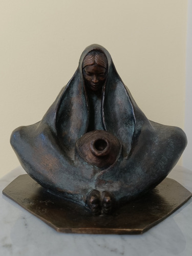 Victor Hugo Castañeda Escultura Bronce (Usado)