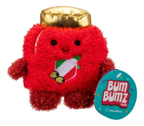 Peluche Serephina Takeoutbumz Bumbumz By Russ - Jazwares Rojo