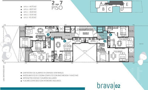 Imagen 14 de 22 de Un Dormitorio A La Venta En Barrio Güemes - A Estrenar