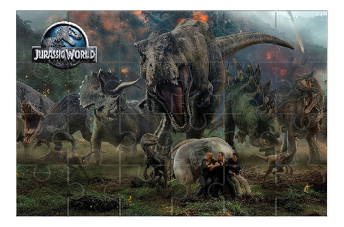 Puzzle Rompecabezas Jurassic World Dinosaurios Niños Regalo 