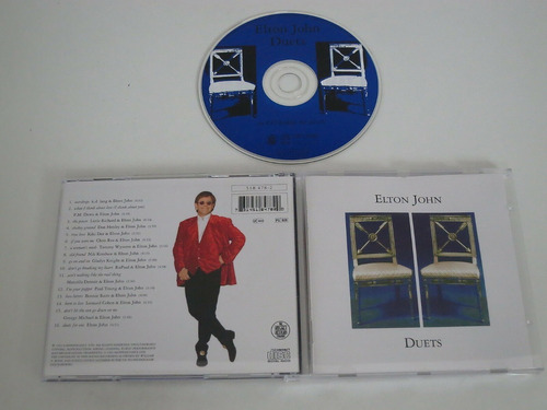 Elton John Duets Cd Made In Londres 1993