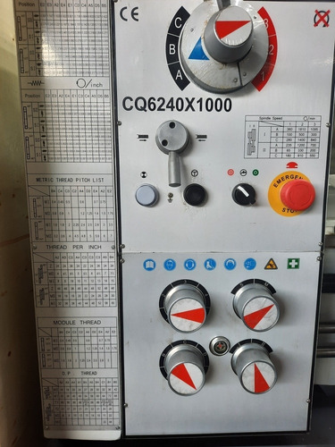 Imagen 2 de 10 de Torno Cq6240 Nuevo!! Horizontal De Alta Precision!
