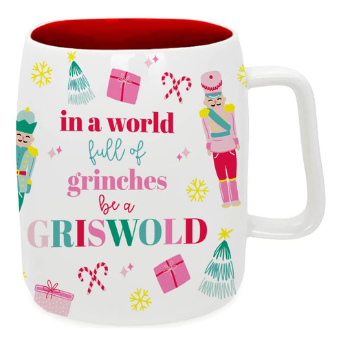 Mary Square Be A Griswold Taza De Café Navideña De Cerámica 