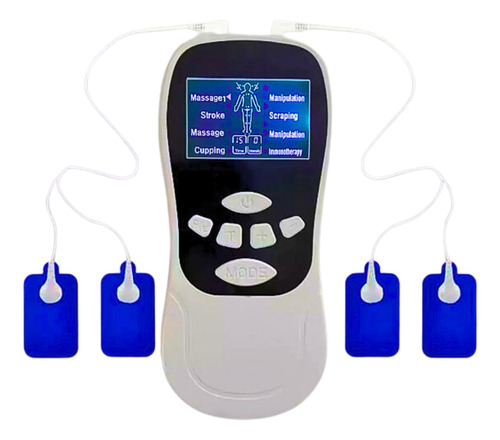 Electroestimulador Muscular Masajeador 8 Modos 15 Niveles