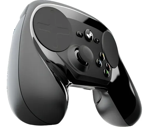 Controle Sem Fio Valve Steam Controller Preto com Touchpad