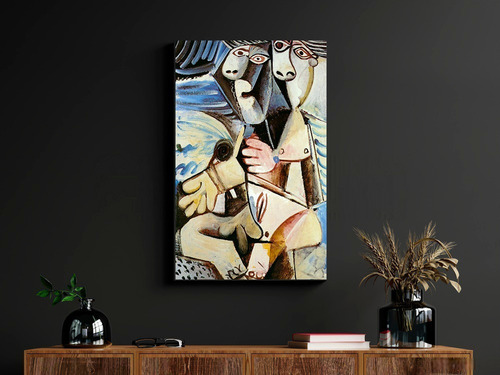 Cuadros-picasso Cara4-moderno,decorativo,95x60cm-16k Resolu