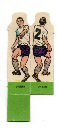 Figurita Velez Silueta Futbol 1968 Ovejero -sin Uso