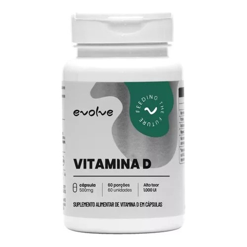 Vitamina D 1000ui (60 Caps) - Evolve