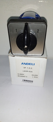 Inversor De Giro 63 Amp Marca Andeli 3/ P 1-0-2 