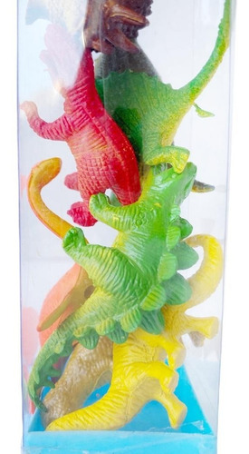 Animales Plastico Juguete Tubo Selva Mar Insectos Dinosaurio