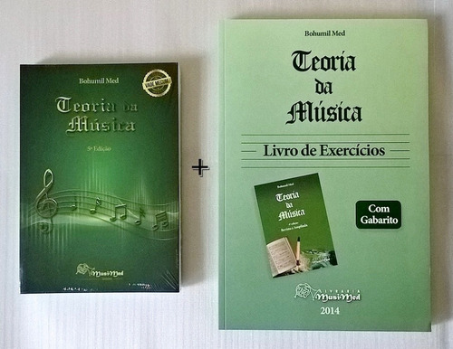 Kit Bohumil Med - Teoria Da Música + Livro De Exercícios 