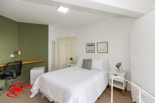 Imagem 10 de 15 de Flat Duplex Vila Nova Conceicao 46 M² - V-104649