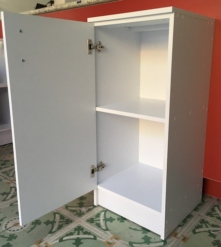 Mueble Multiusos Para Cocina Estilo Minimalista 40 Cm Ancho