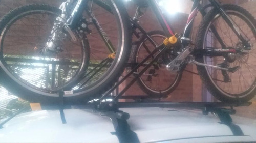 Imagen 8 de 10 de Porta Equipaje + 1 Portabicicleta Techo Portaequipaje Auto
