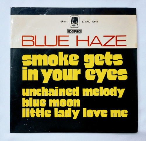 Vinil Compacto Blue Haze Smoke Gets In Your Eyes