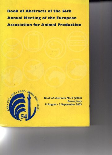 Book Of Abstracts Of The 54th Annual Meeting Of The Aap.3vol