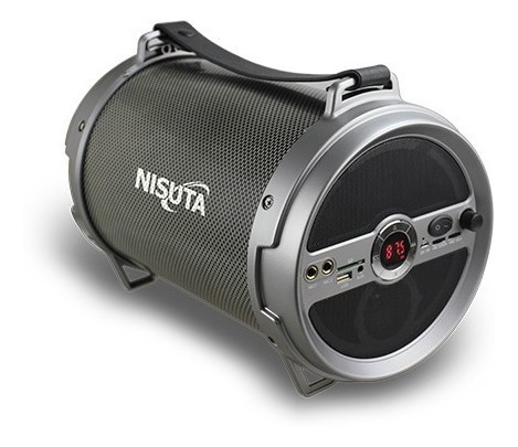 Parlante Portatil Bluetooth Luzfm Sd Mic Usb Nisuta Ns-pa12
