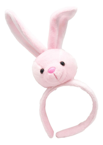 Linda Diadema De Animales, Accesorios Para El Conejo Rosa