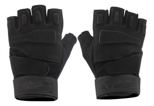 Guantes De Medio Dedo M Guantes Antideslizantes Black Eagle