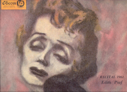 Edith Piaf: Recital 1961 En El Olympia De Paris / Lp Odeon