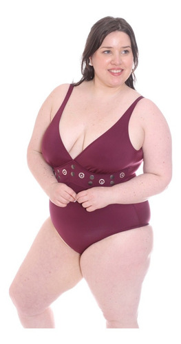 Imagen 7 de 9 de Malla Entera Mujer Talles Super Grandes Art 248 Local