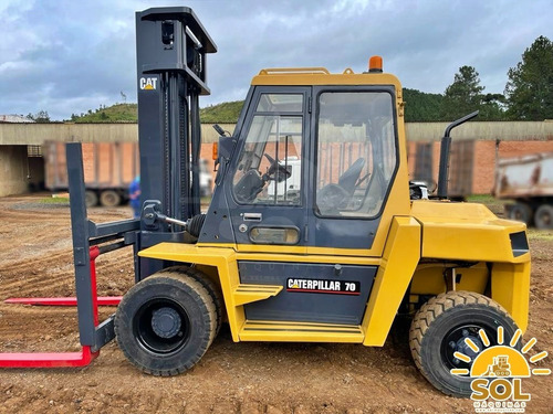 Imagem 5 de 16 de Empilhadeira Caterpillar Dp70 7 Toneledas