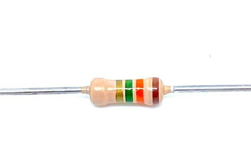 Kit Com 100 Peças - Resistor 1m3 1/4w 5% 1,3m Cr25 Philips