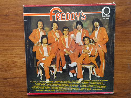 Los Freddy's.  Álbum Triple.  Disco Lp Peerless 