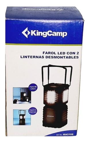 Farol Para Camping  Con 4 Linternas