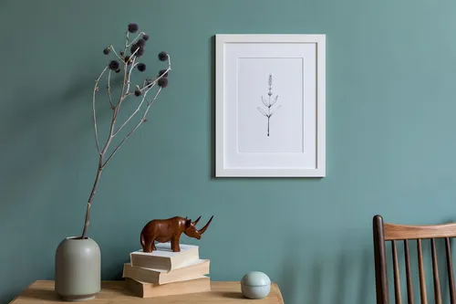 Pintura Látex Para Pared Simply Home 3,785 L Rust Oleum Color Azul Cenote Semi Mate