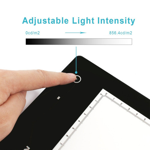 Tableta De Iluminación Led Recargable Huion Lb3 + Envió