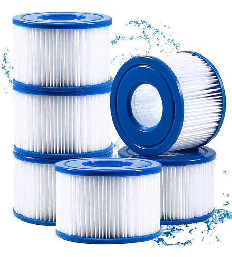 Repuesto Cartucho De Filtro Tipo Vi Para Lay-z-spa Pack 6 Un
