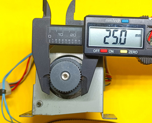 Motor Pasos, Poleas, Banda Dentada Encoder, P/robótica Elec. (Usado)