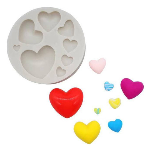 3 Moldes De Silicona 3d Para El Día De San Valentín Con Form