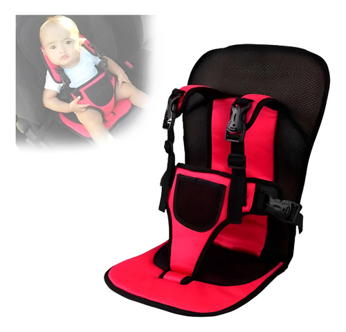 Silla De Seguridad Ajustable Asiento Infantil Para Carro