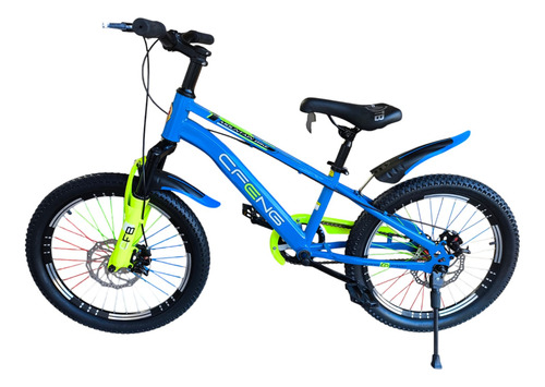 Bicicleta Aro 20 Cfeng Con Freno Disco Azul